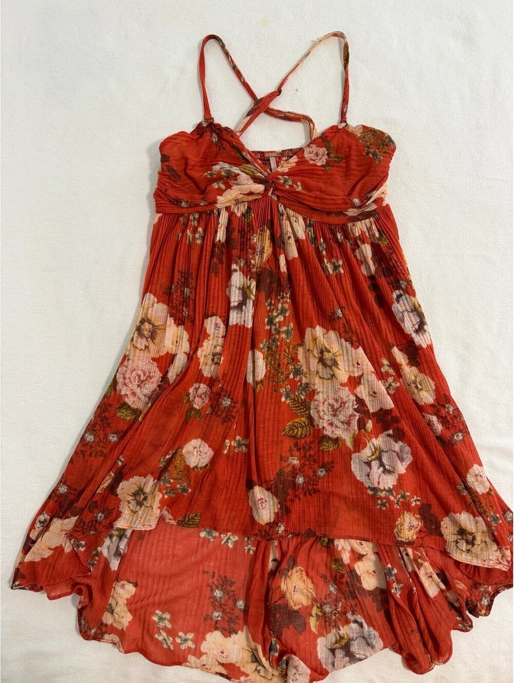 Free People Mirage floral Tunic/Mini Dress